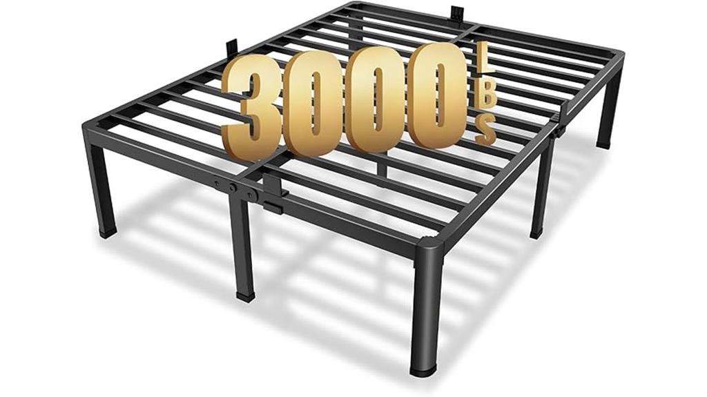 14 inch queen metal frame