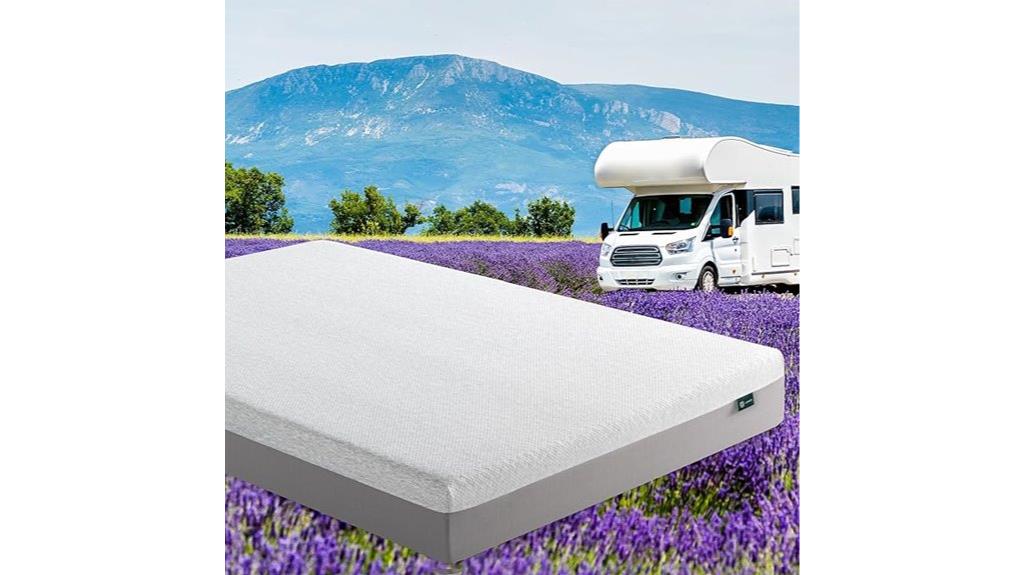 8 inch rv memory foam