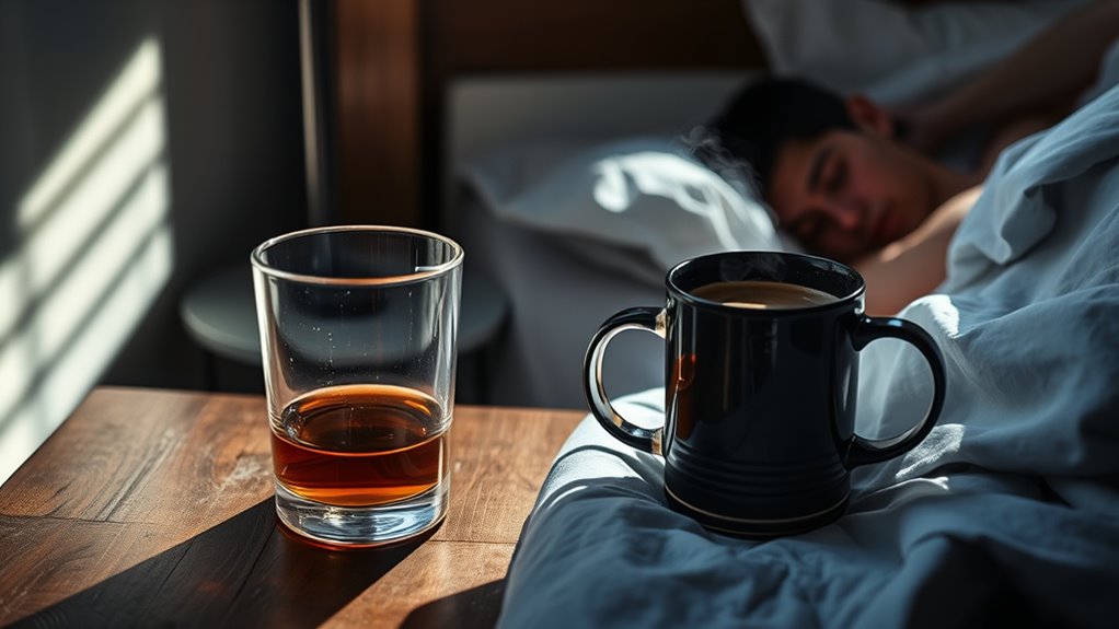 alcohol disrupts sleep cycles