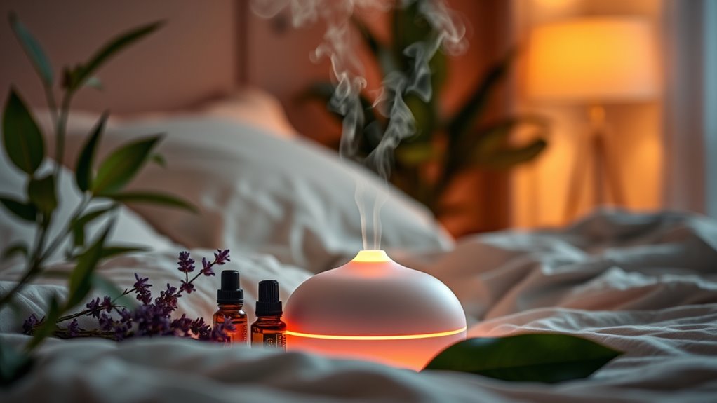 aromatherapy promotes restful sleep