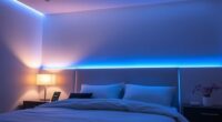 bedroom smart lighting overview