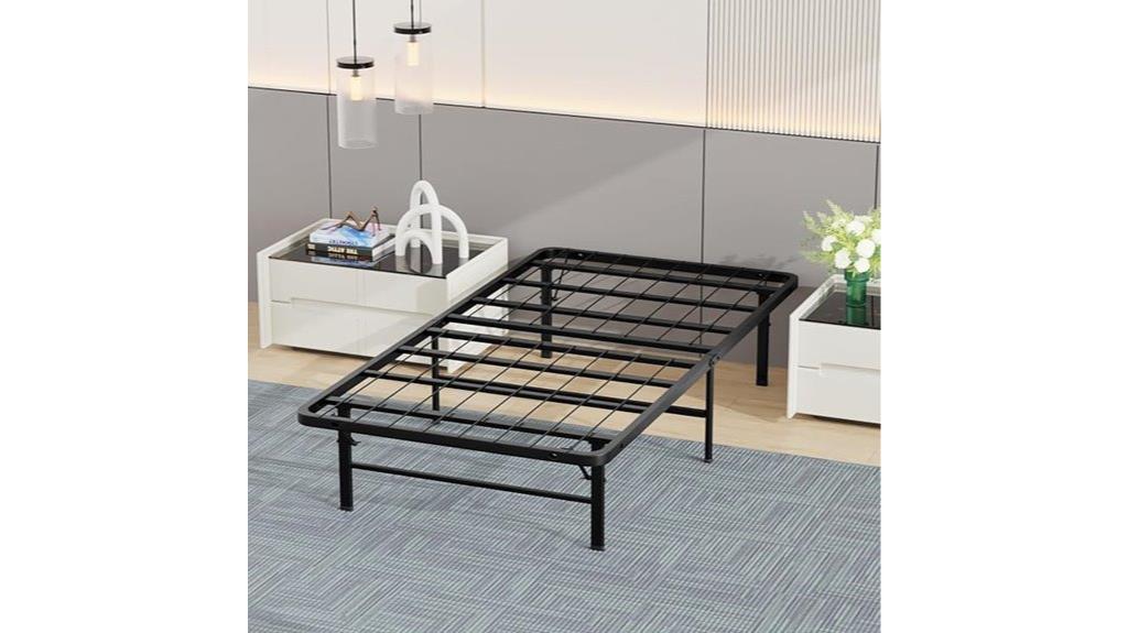 black noise free twin bed
