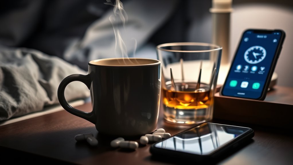 caffeine blocks sleep signals
