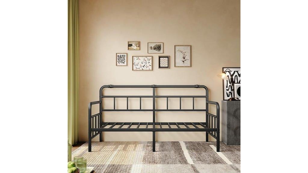 classic steel daybed frame