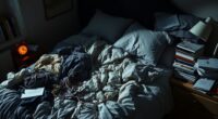 clutter disrupts restful sleep
