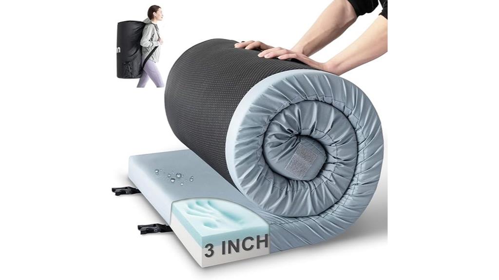 comfortable camping sleeping pad