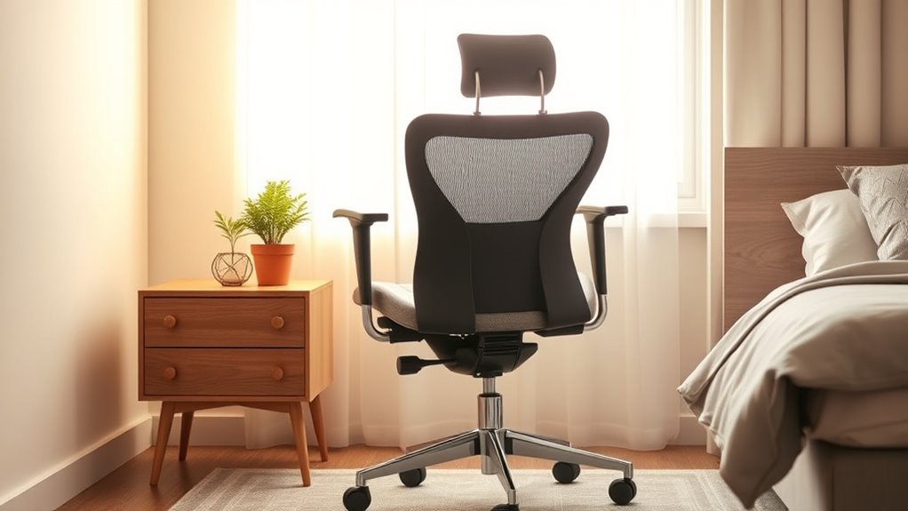 comfortable ergonomic bedroom chairs