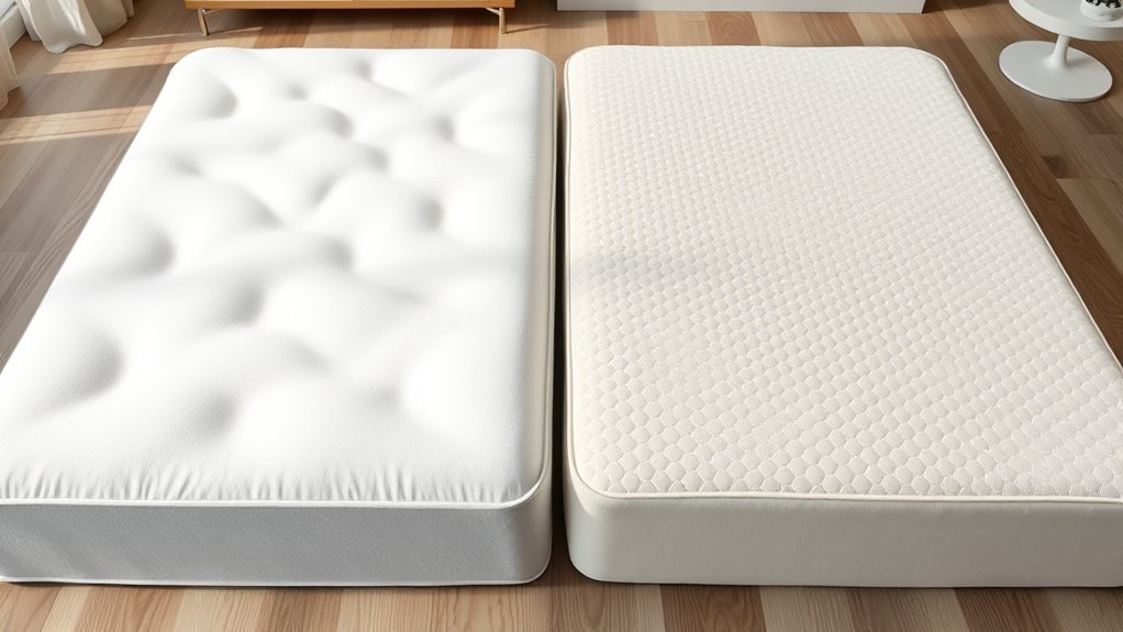 comparison of mattress types