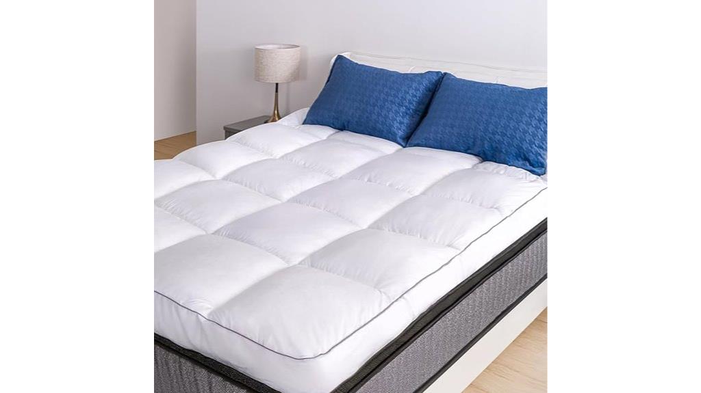 cooling plush pillow top