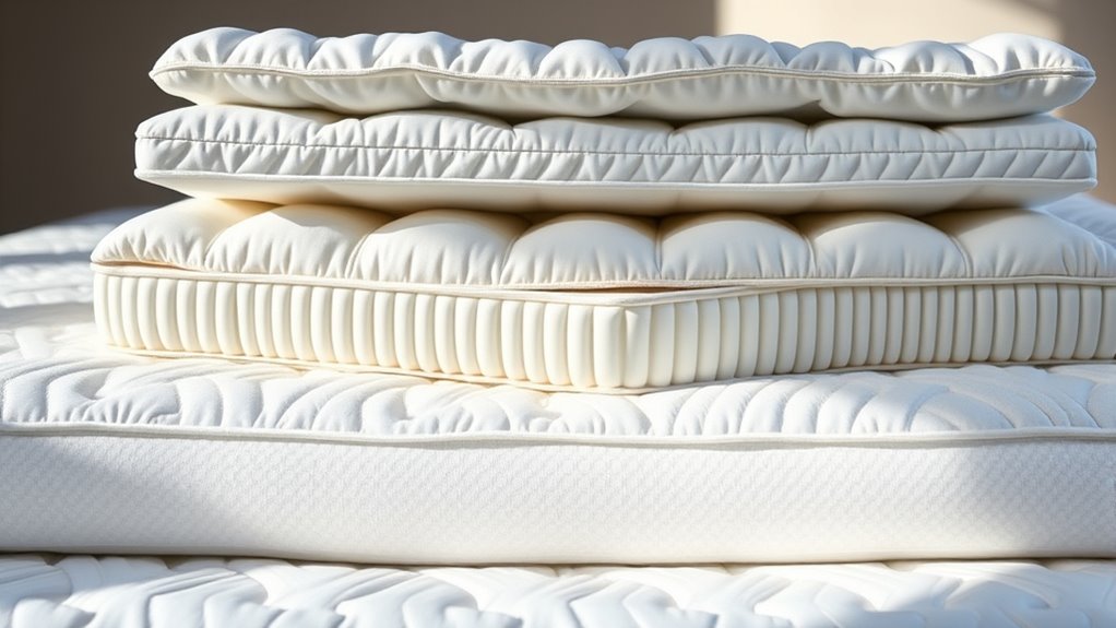different mattress topper options