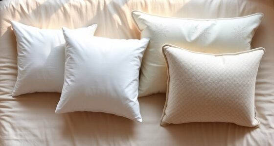 different pillow size options