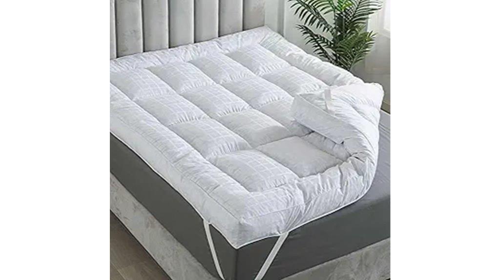 duck feather mattress topper