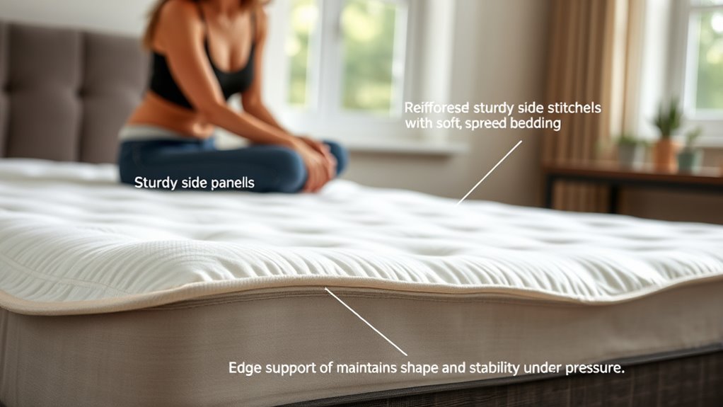 edge support enhances mattress stability