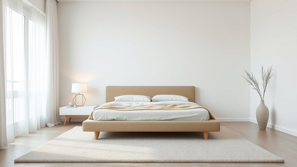 elegant minimalist bedroom furniture