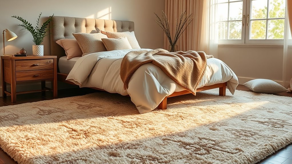 enhancing comfort with rugs