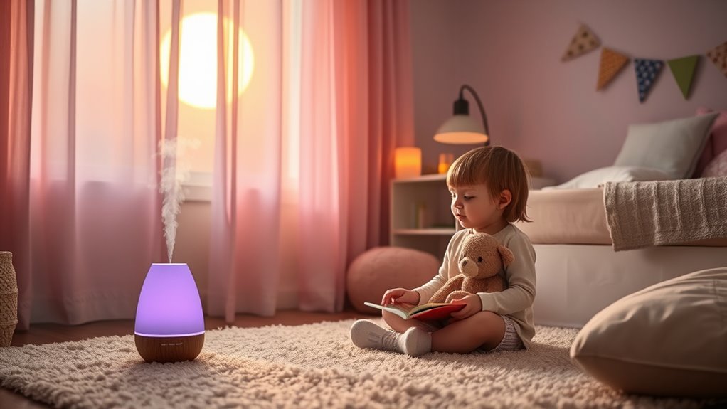establish calming bedtime routines