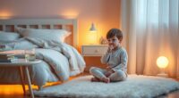 establish calming nightly habits