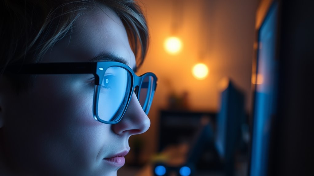 evaluate blue light protection