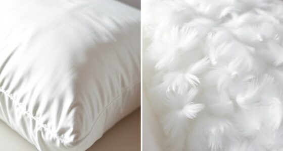 feather vs down pillows