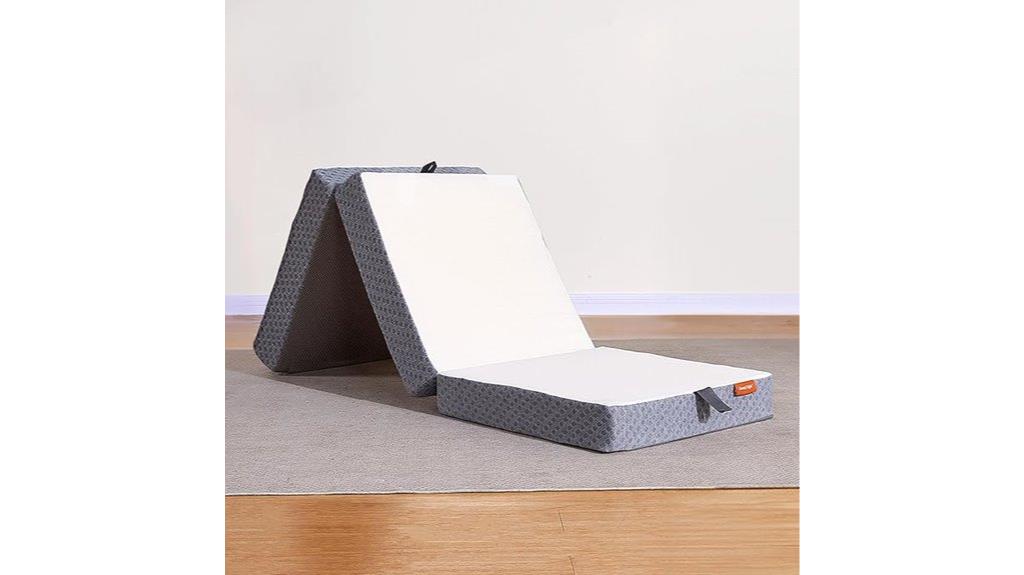 foldable mattress with cover