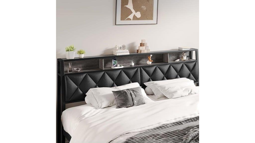 king bed with storage