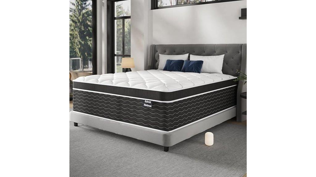 large hybrid mattress box