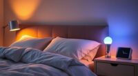 lighting influences sleep quality