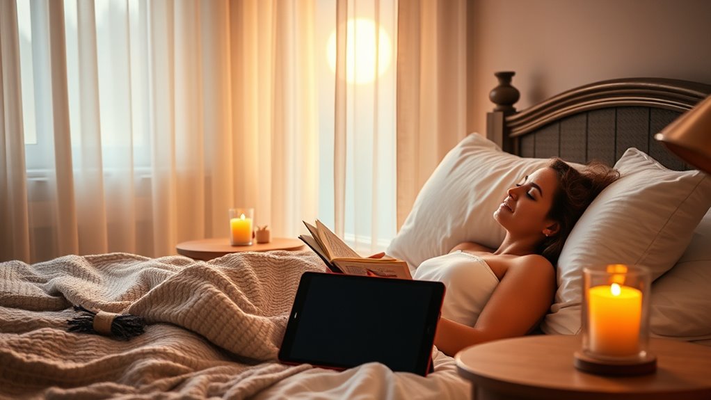 limit screen time before bed