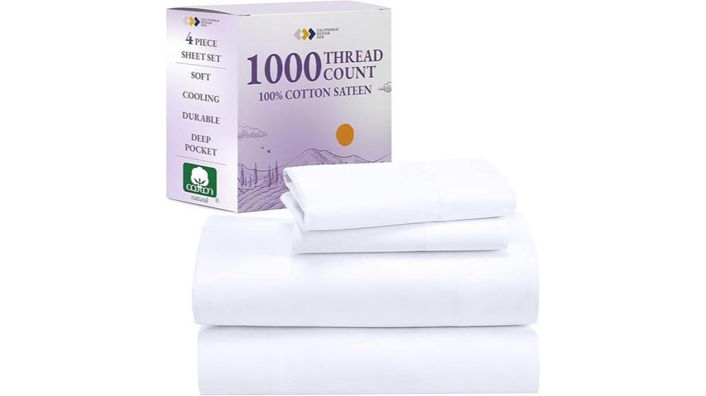 luxurious 1000 thread cotton sheets