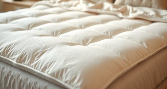 luxurious down mattress toppers