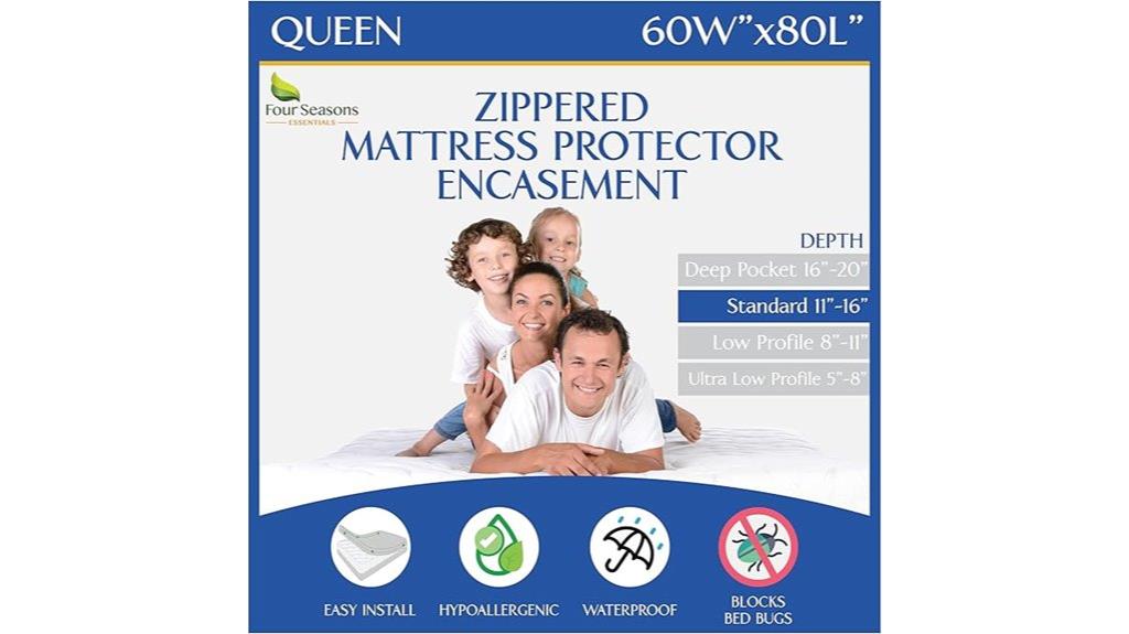 luxury queen mattress protector