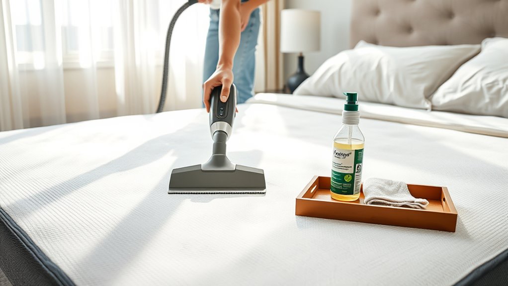 maintain clean and fresh mattress