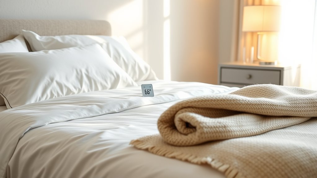 maintain consistent bedroom temperature