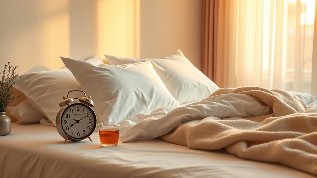 maintain regular sleep schedule