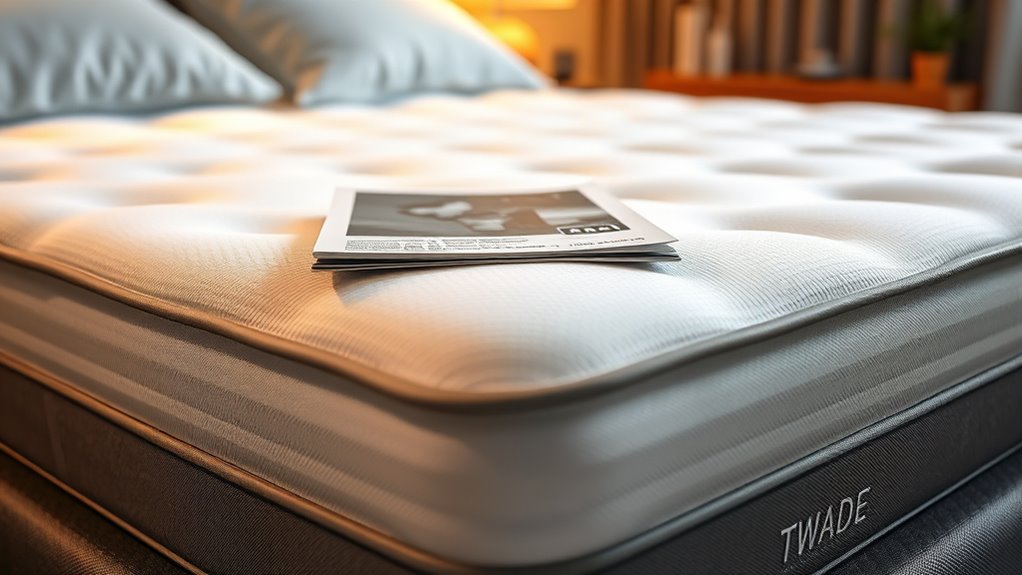 mattress warranty and trial details