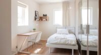 maximize small bedroom space