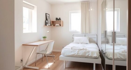 maximize small bedroom space