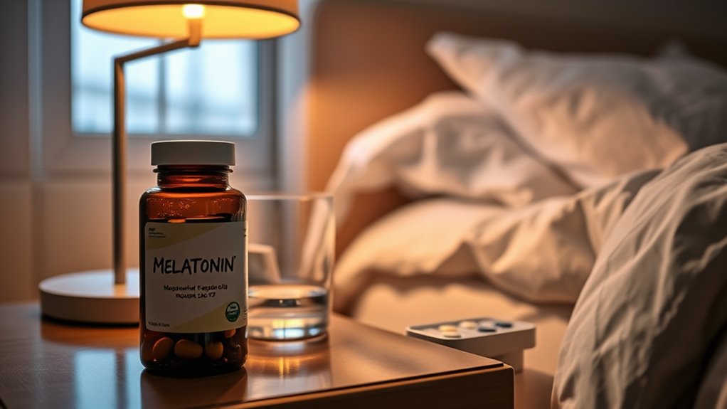 melatonin aids sleep regulation