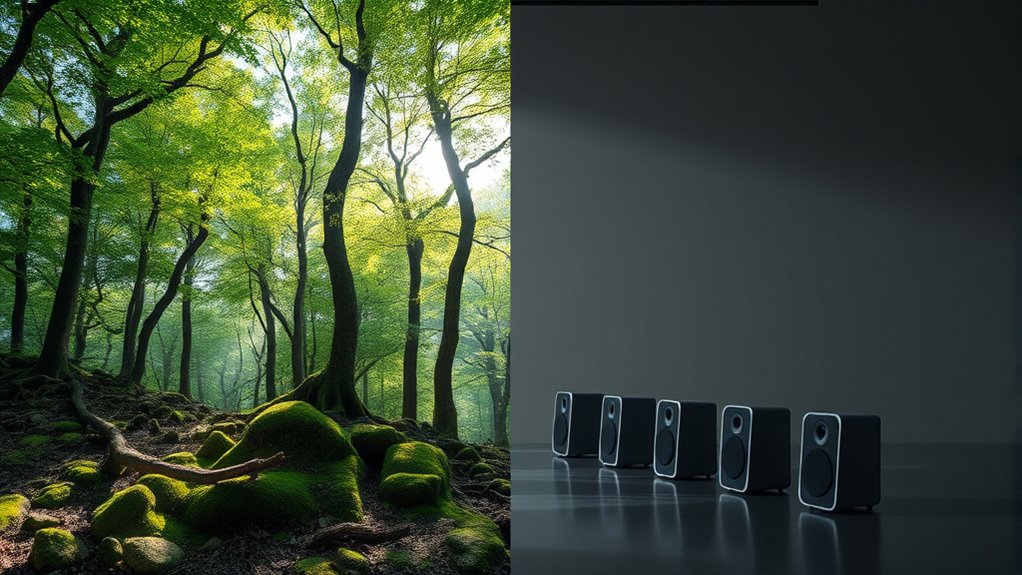nature versus synthetic sounds