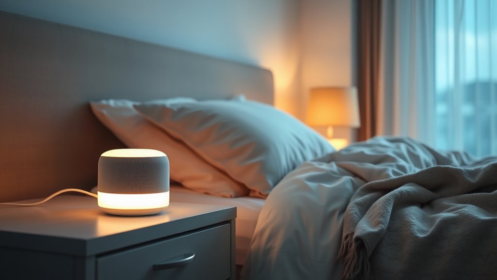 optimal noise machine placement