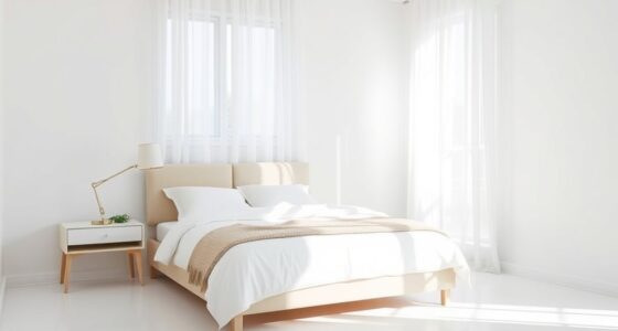 organized bedroom improves sleep