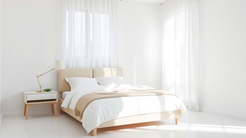 organized bedroom improves sleep