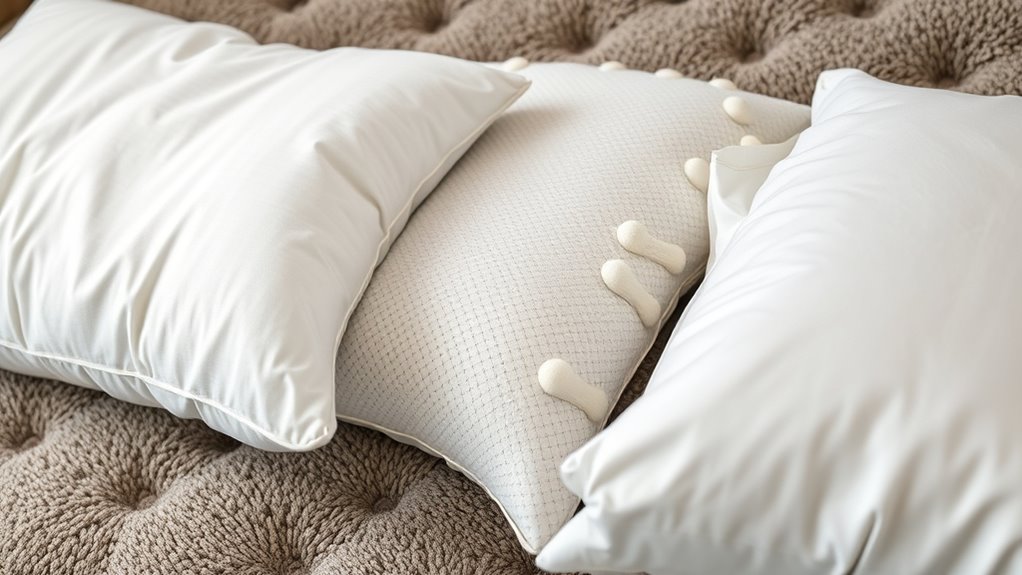 pillow fill material differences