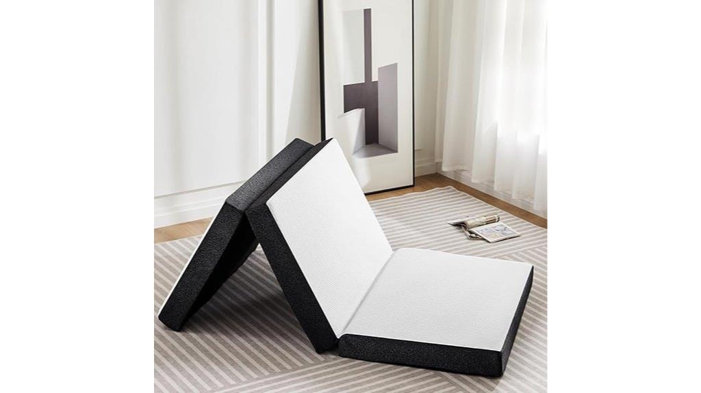 portable foldable memory foam