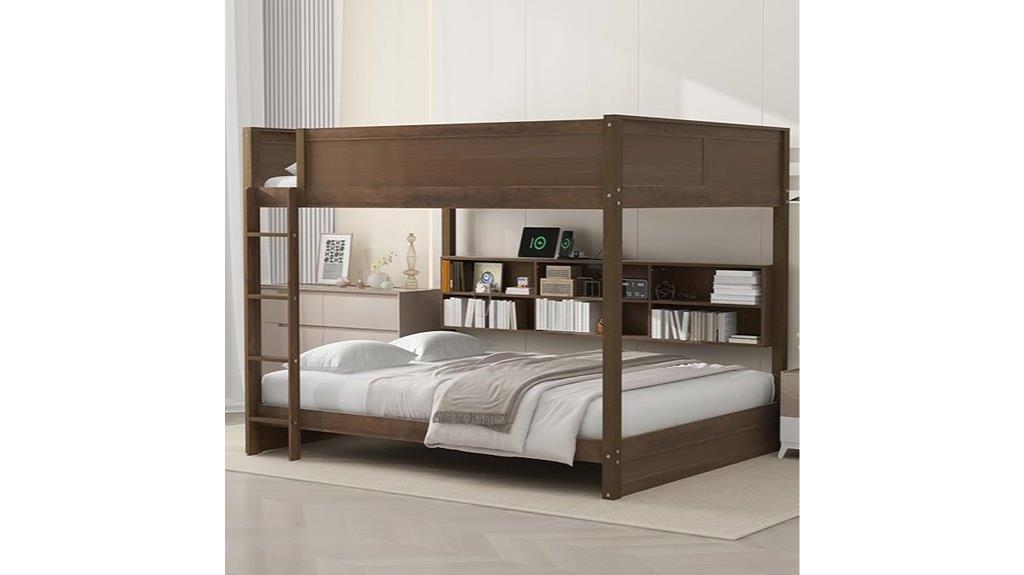 queen bed with storage