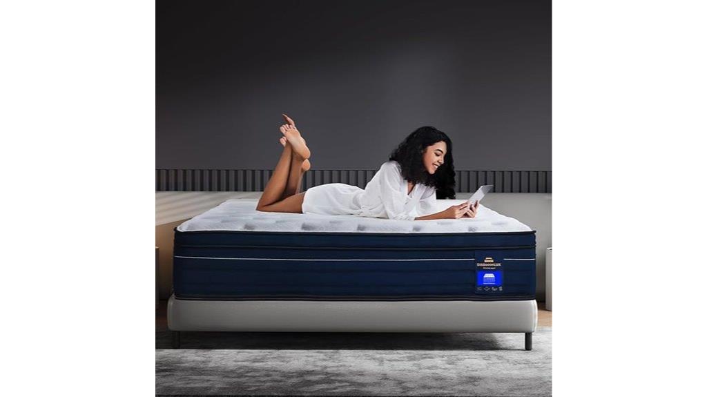 queen hybrid foam mattress