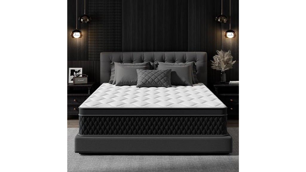 queen hybrid mattress box