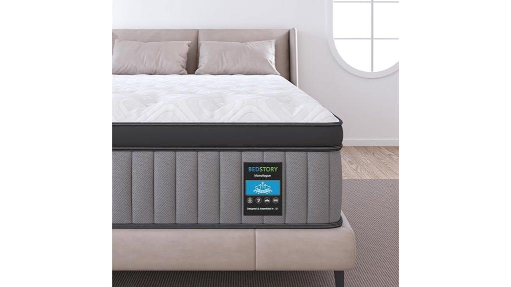 queen mattress with hybrid support
