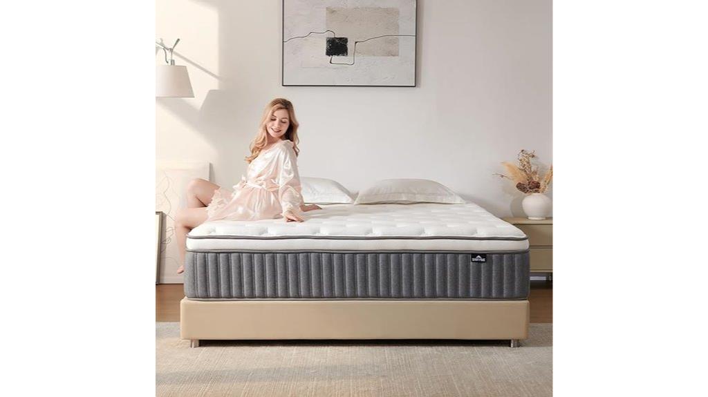 queen memory foam coils