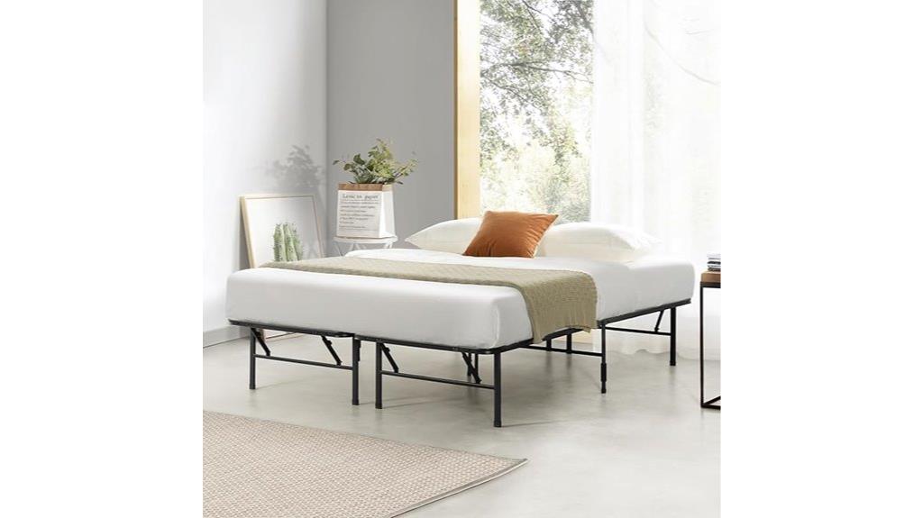 queen metal bed frame